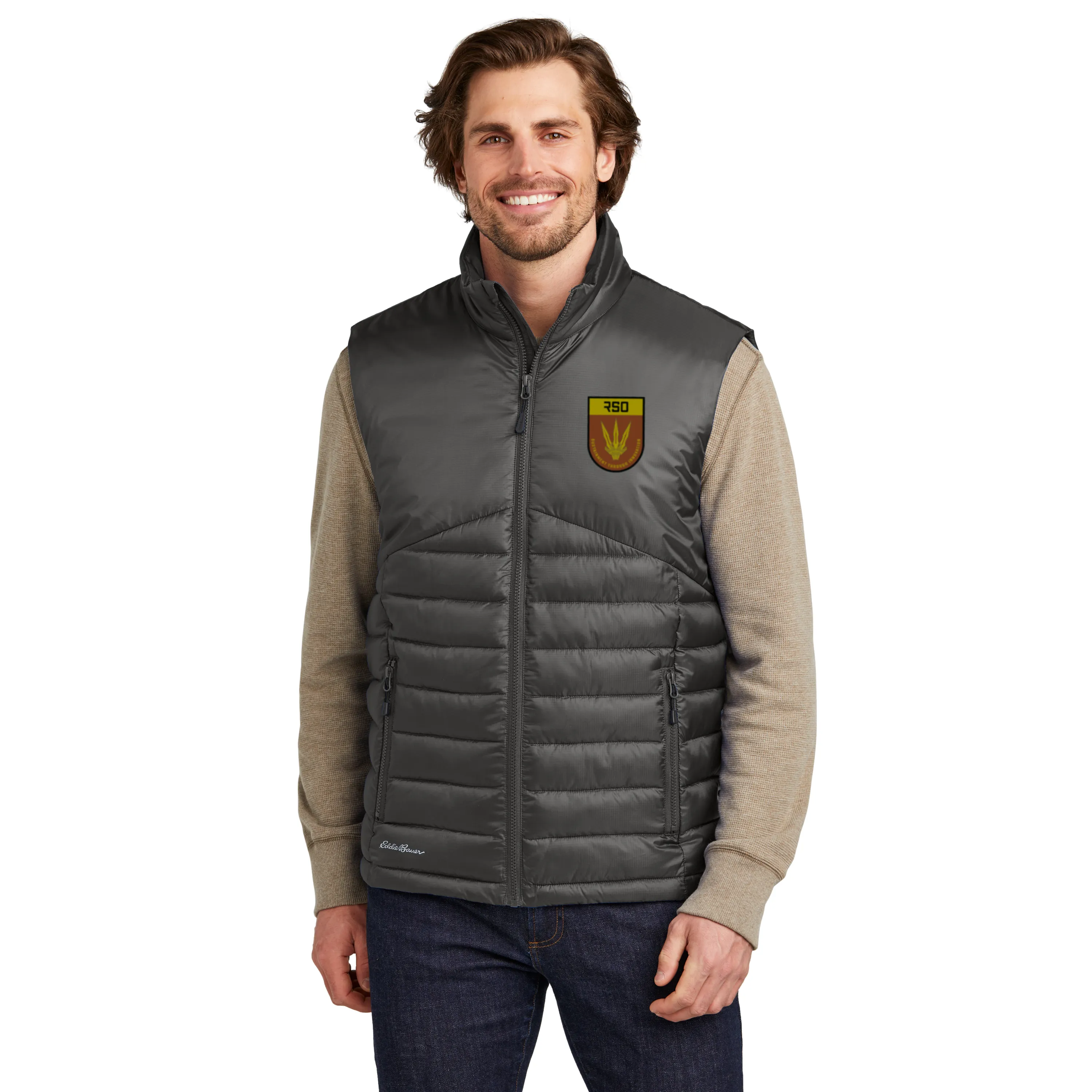 Eddie Bauer - Quilted Vest. EB512.