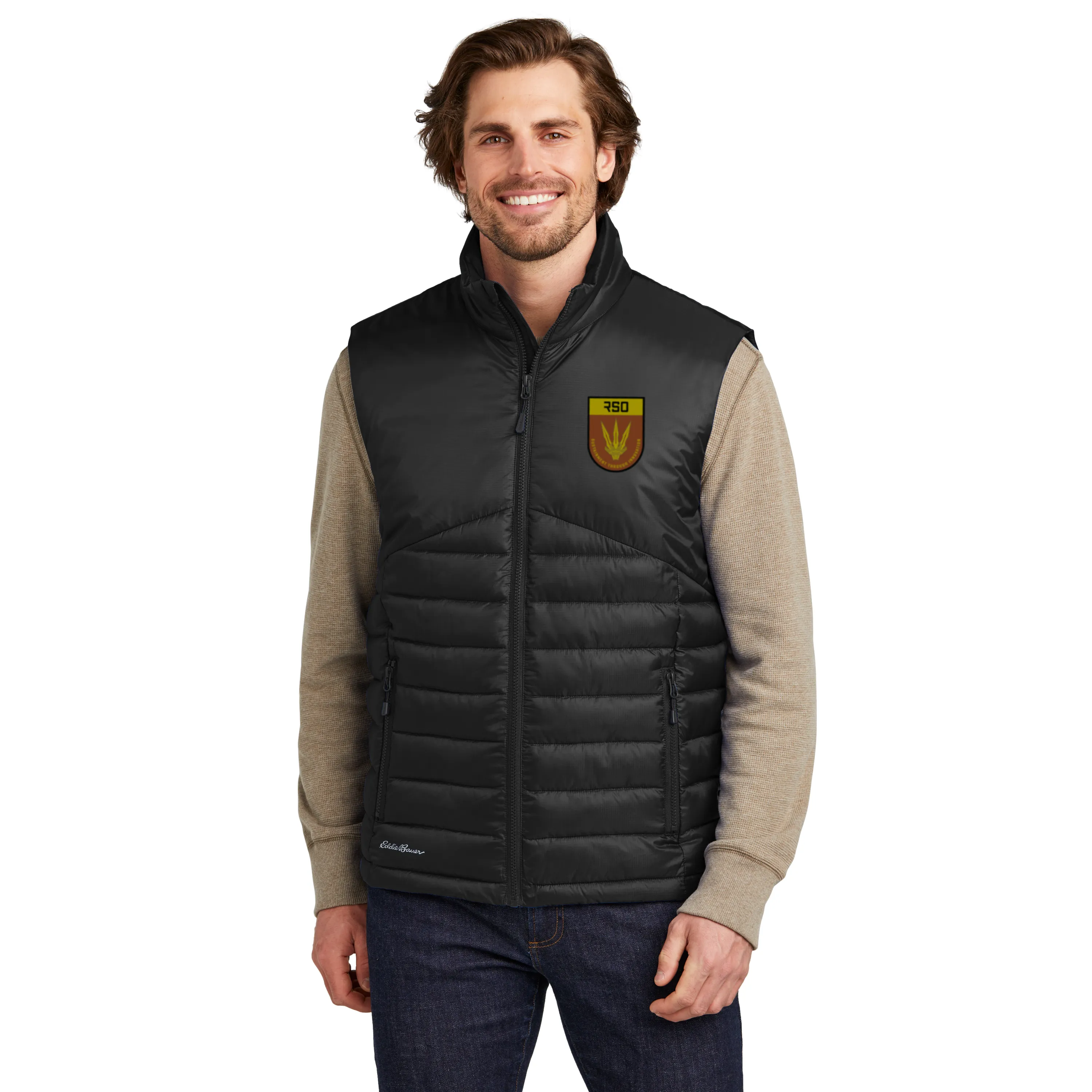 Eddie Bauer - Quilted Vest. EB512.