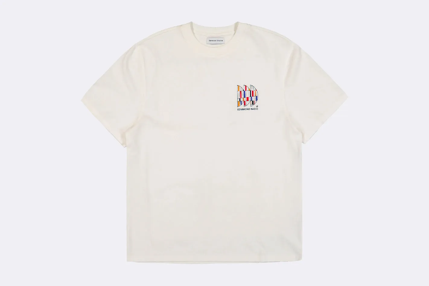 Edmmond Studios Radio Tee Plain Off White