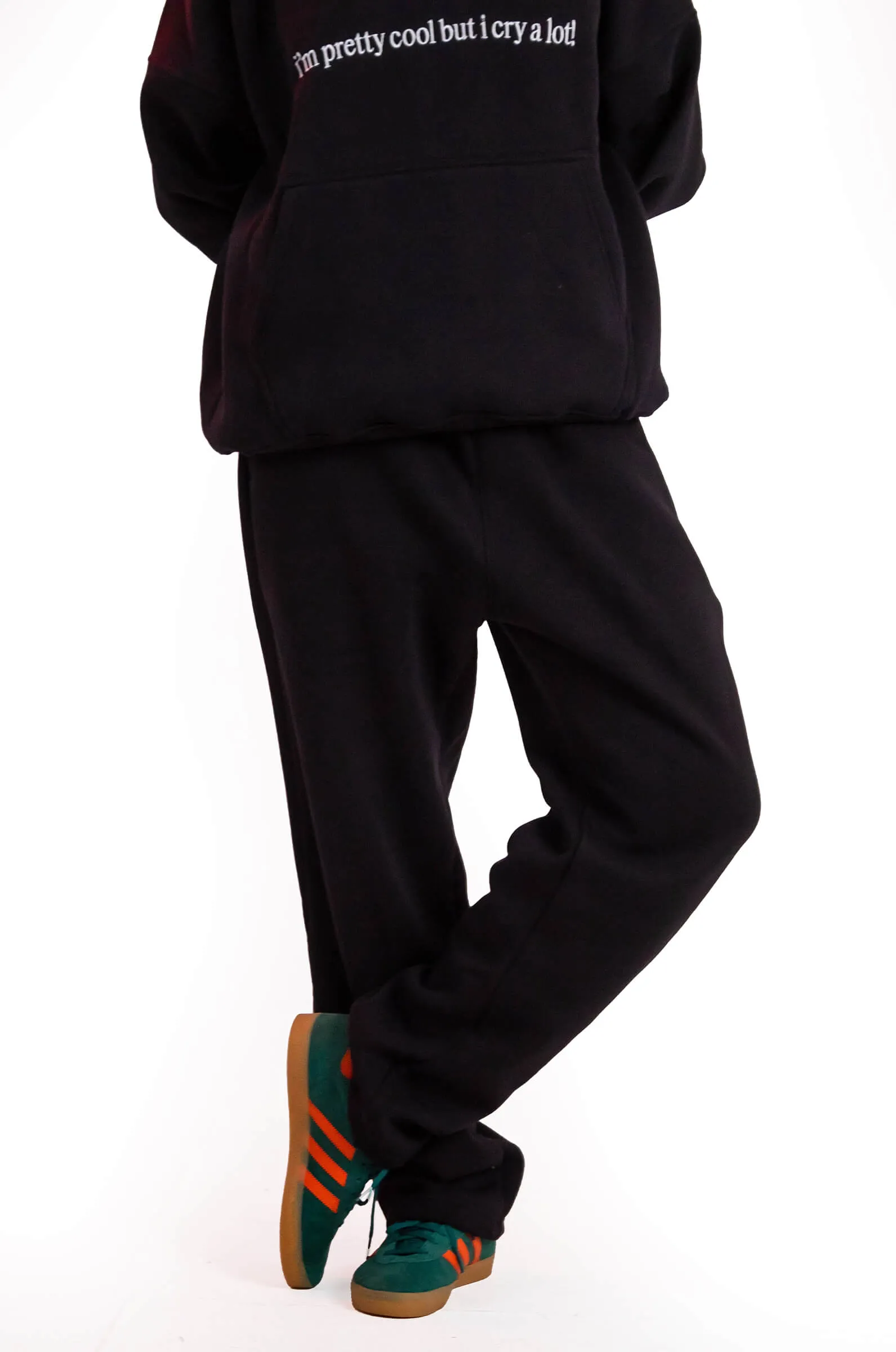 Effortlessly Chic Black Sweatpants