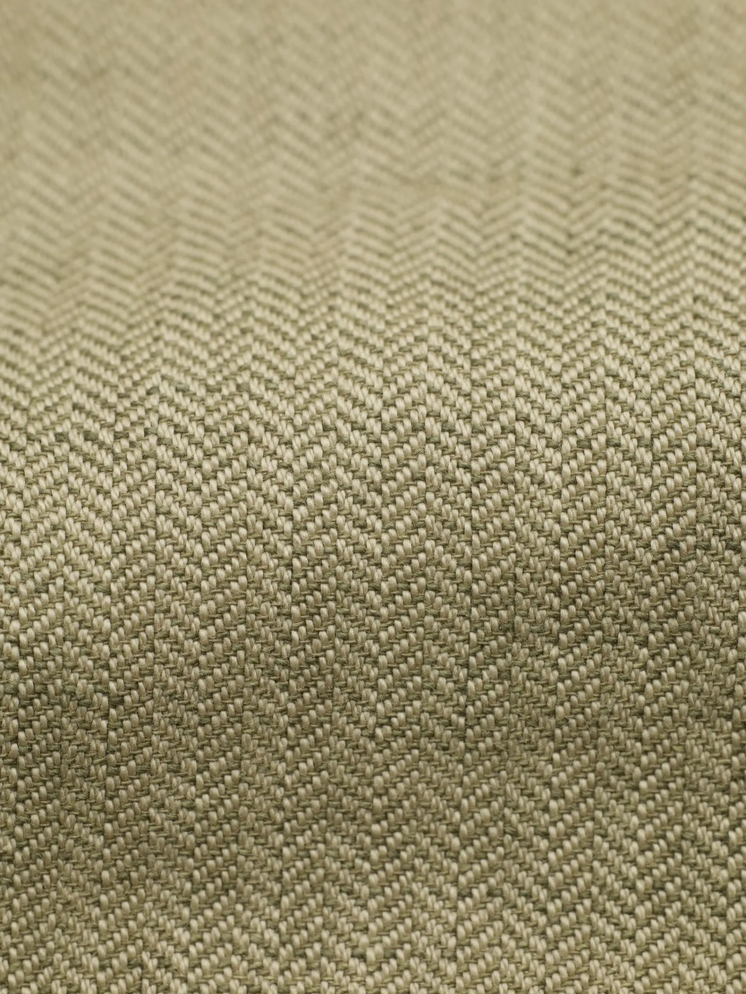 Ermenegildo Zegna Beige Cotton & Linen Herringbone Jacket