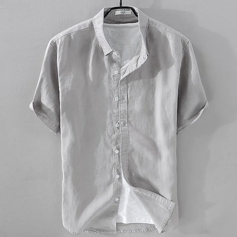 Ethan - Linen Shirt for the Summer