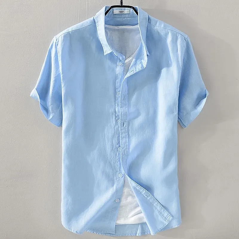 Ethan - Linen Shirt for the Summer