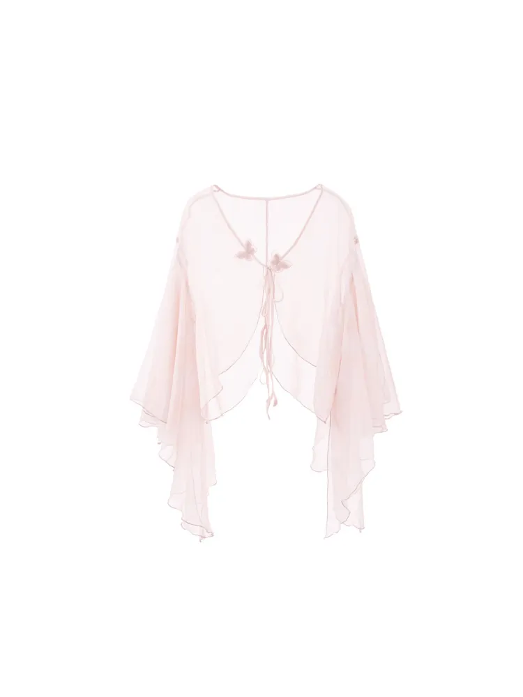 Ethereal Butterfly Whisper Cape