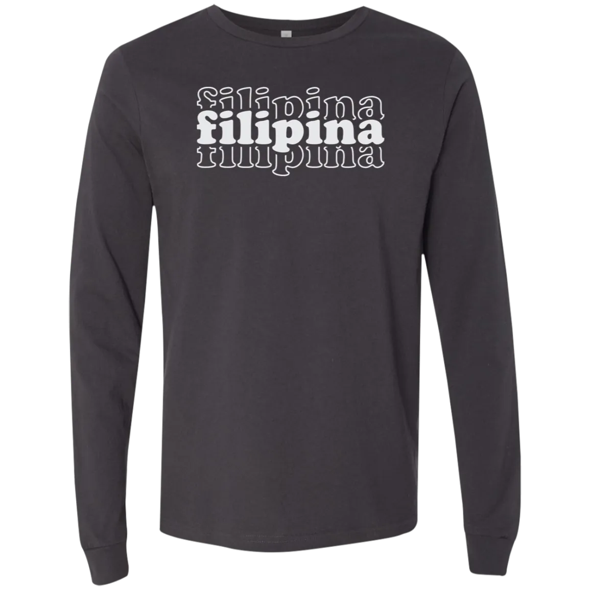 Filipina Triple Unisex Jersey Long Sleeve T-Shirt