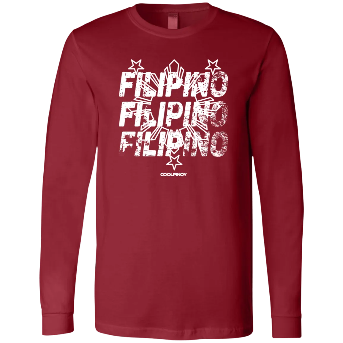 Filipino Filipino Filipino Unisex Jersey Long Sleeve T-Shirt