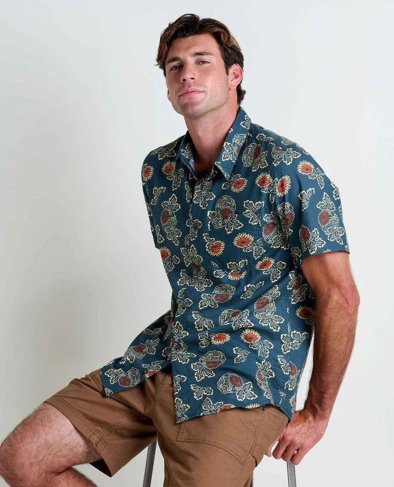 Fletch Midnight Thistle Short Sleeve Shirt