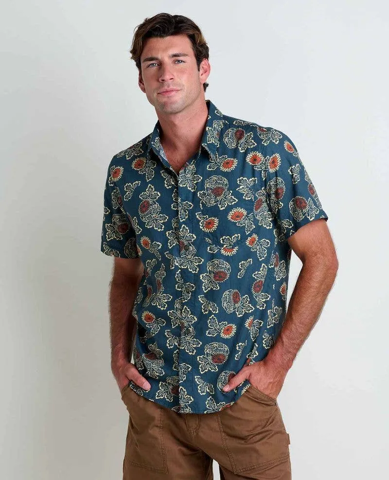 Fletch Midnight Thistle Short Sleeve Shirt