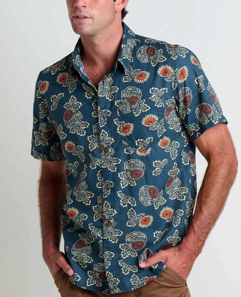 Fletch Midnight Thistle Short Sleeve Shirt