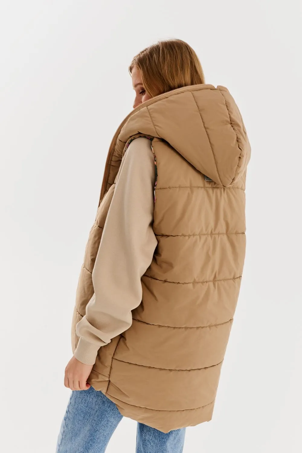 Flower Echo double-sided vest