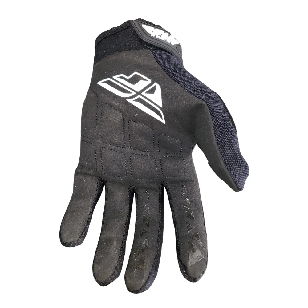 Fly Kids F-16 Black Gloves