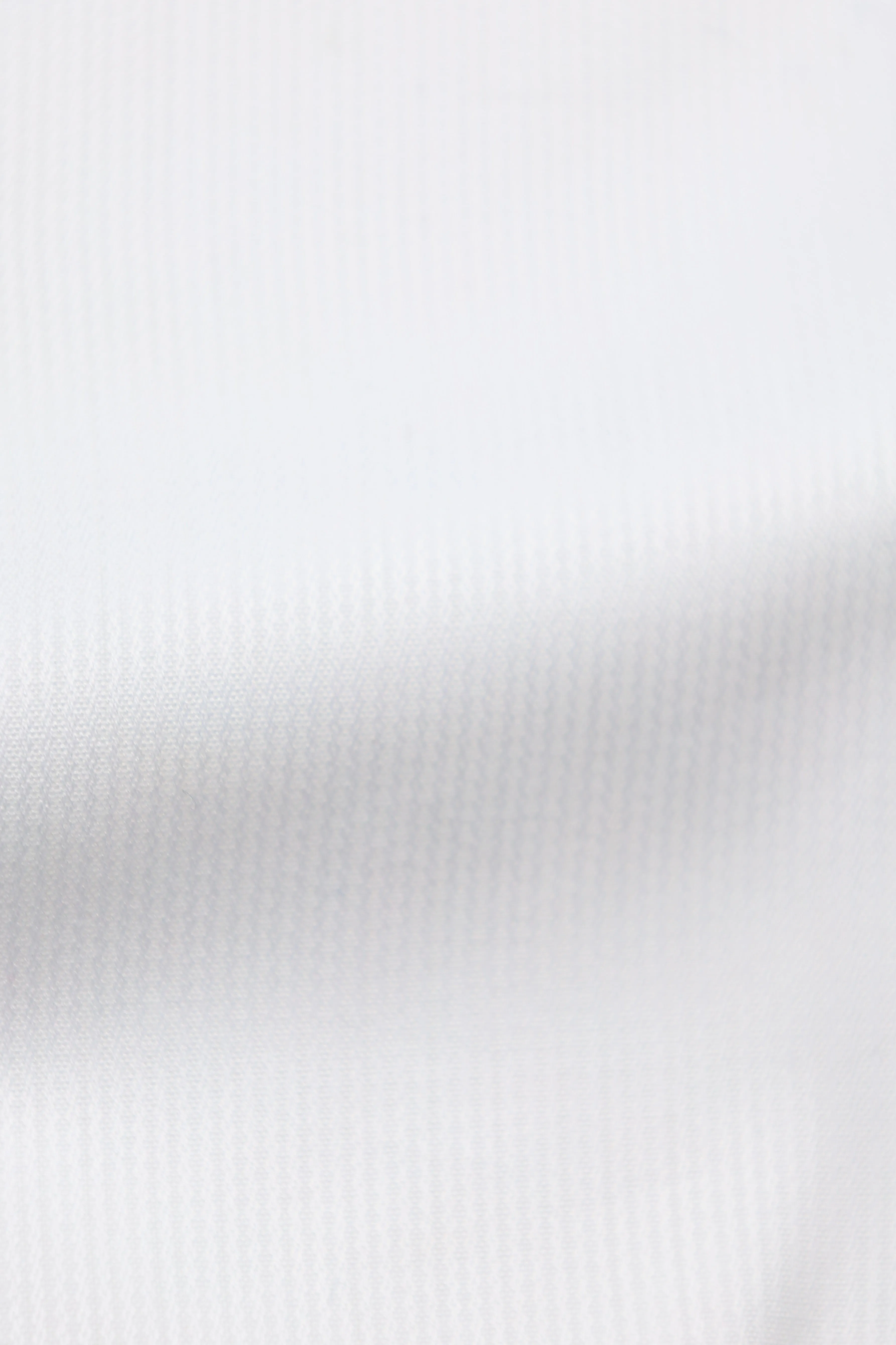 Fray White Cotton Micro-Stripe Shirt