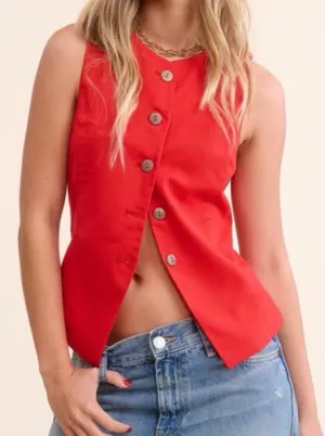 Fresh Linen Vest