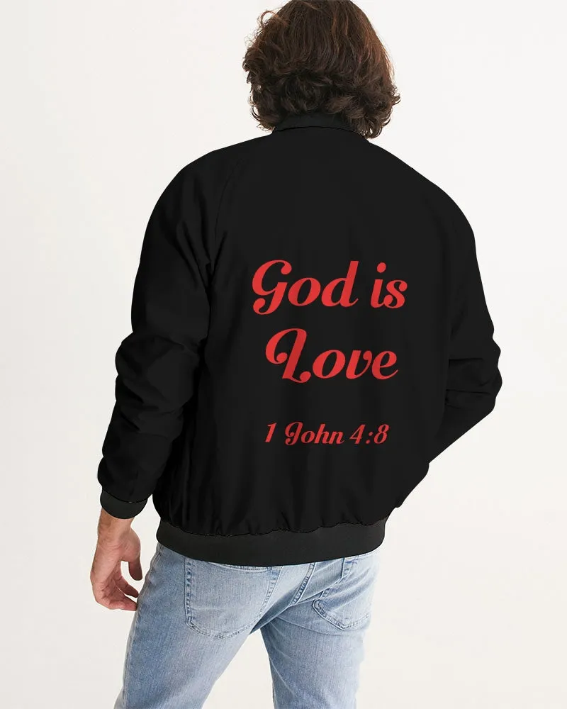 God is Love Bomber Jacket (unisex)