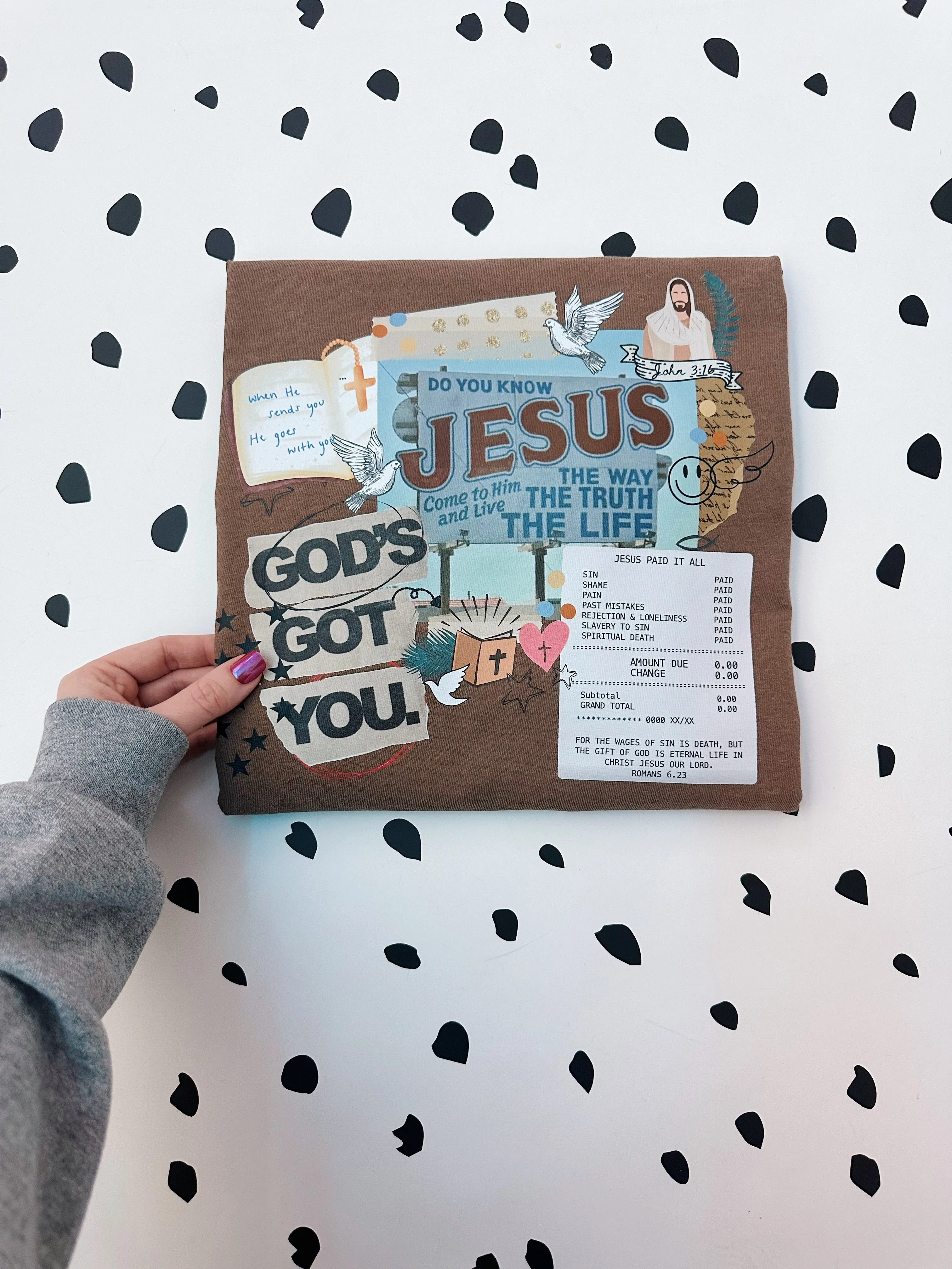 God's Got You Comfort Colors Tee  // FINAL SALE