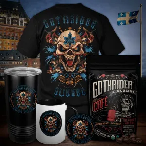 GothRider Rebel & Quebecois - T-Shirt Edition