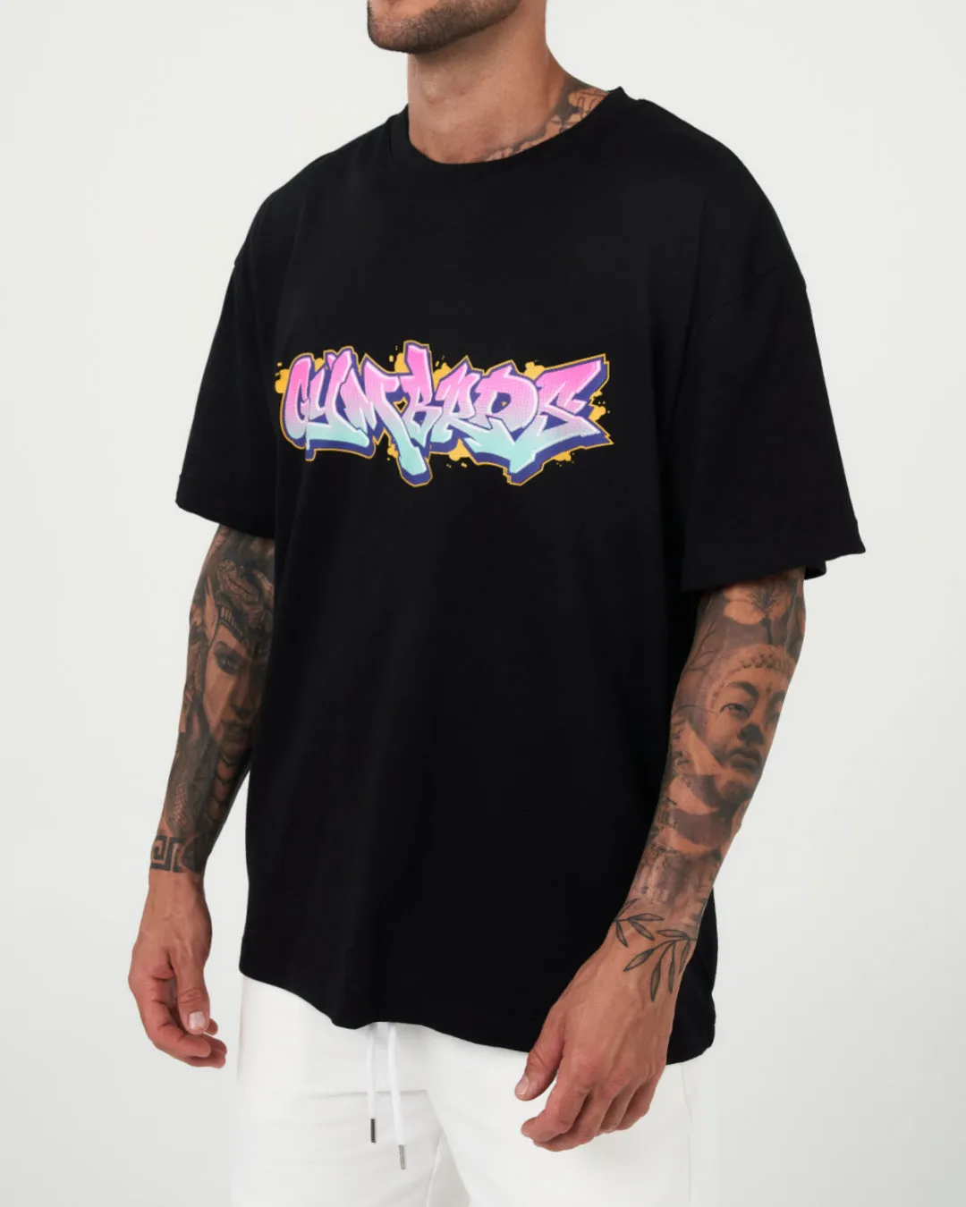 Graffiti Logo GYMBROs NFT Tee (Black)