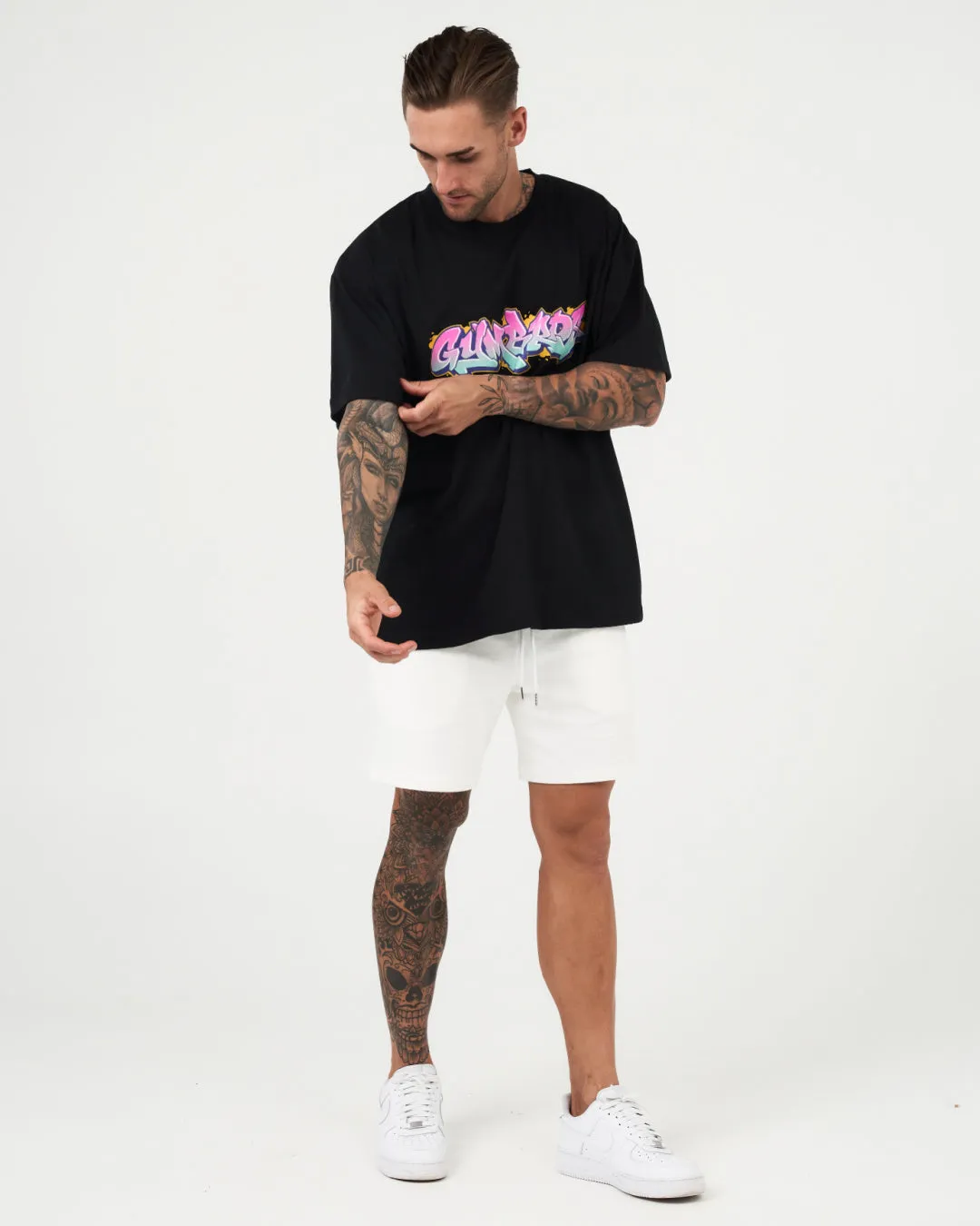 Graffiti Logo GYMBROs NFT Tee (Black)