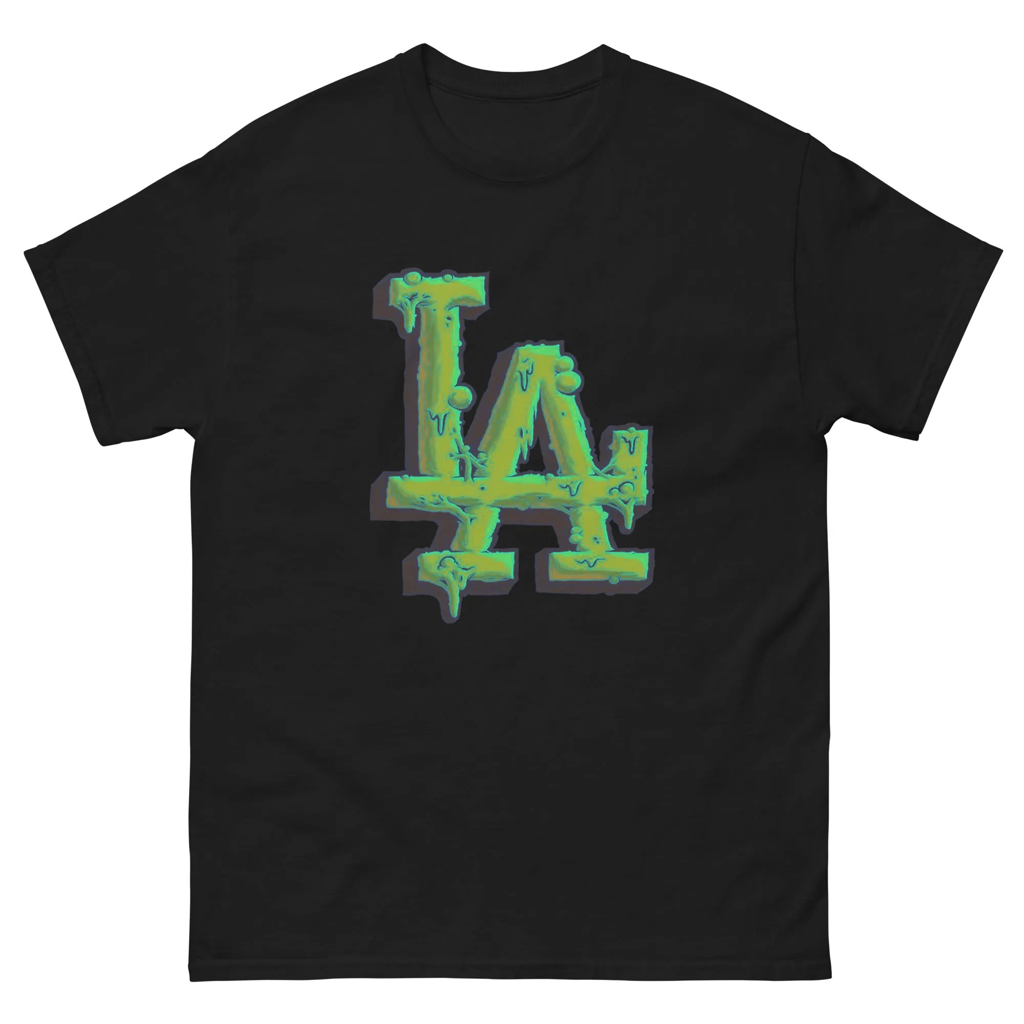 GREEN LA DRIP SHIRT