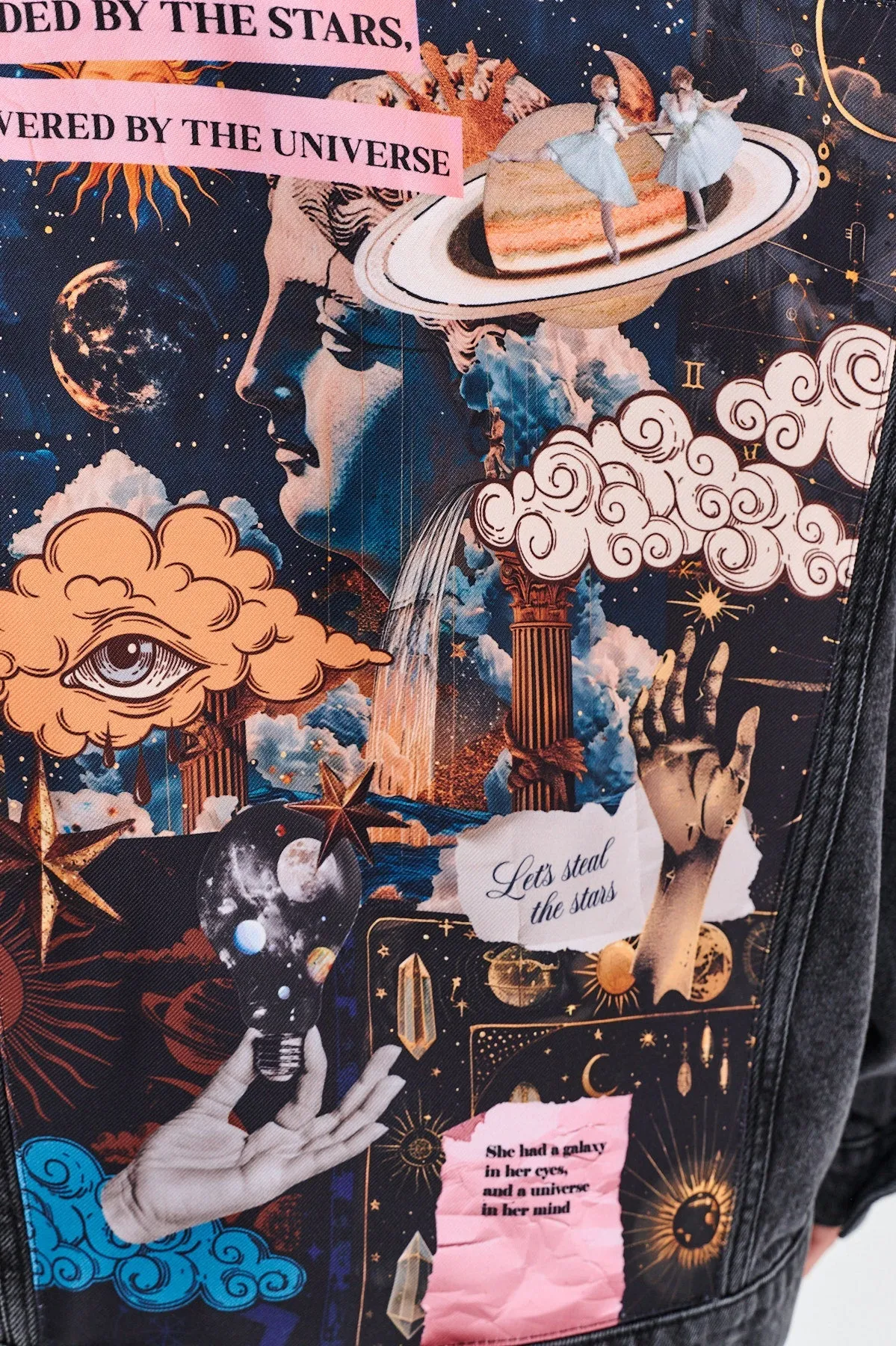 Guided By The Stars denim jacket