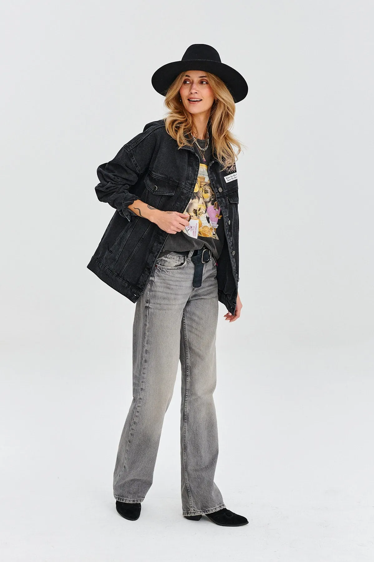 Guided By The Stars denim jacket