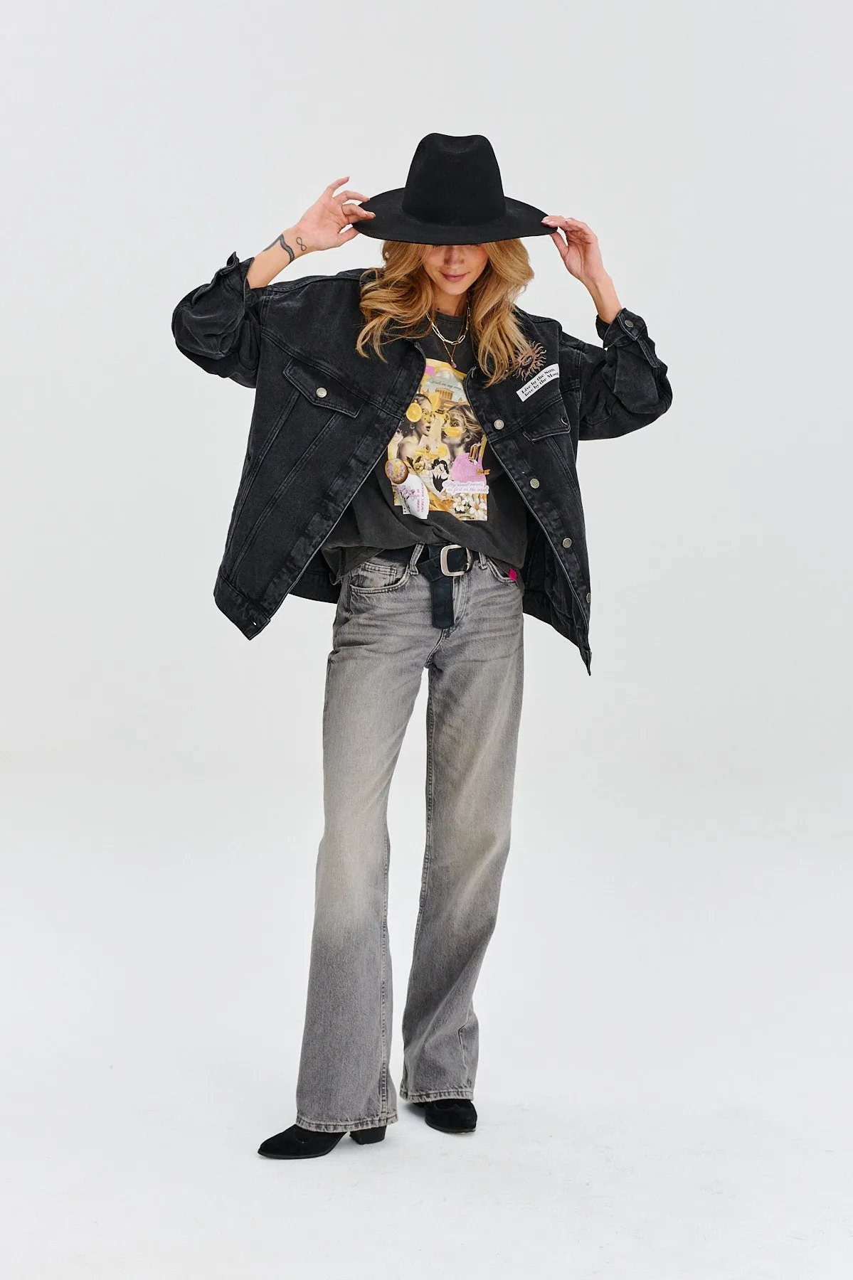 Guided By The Stars denim jacket