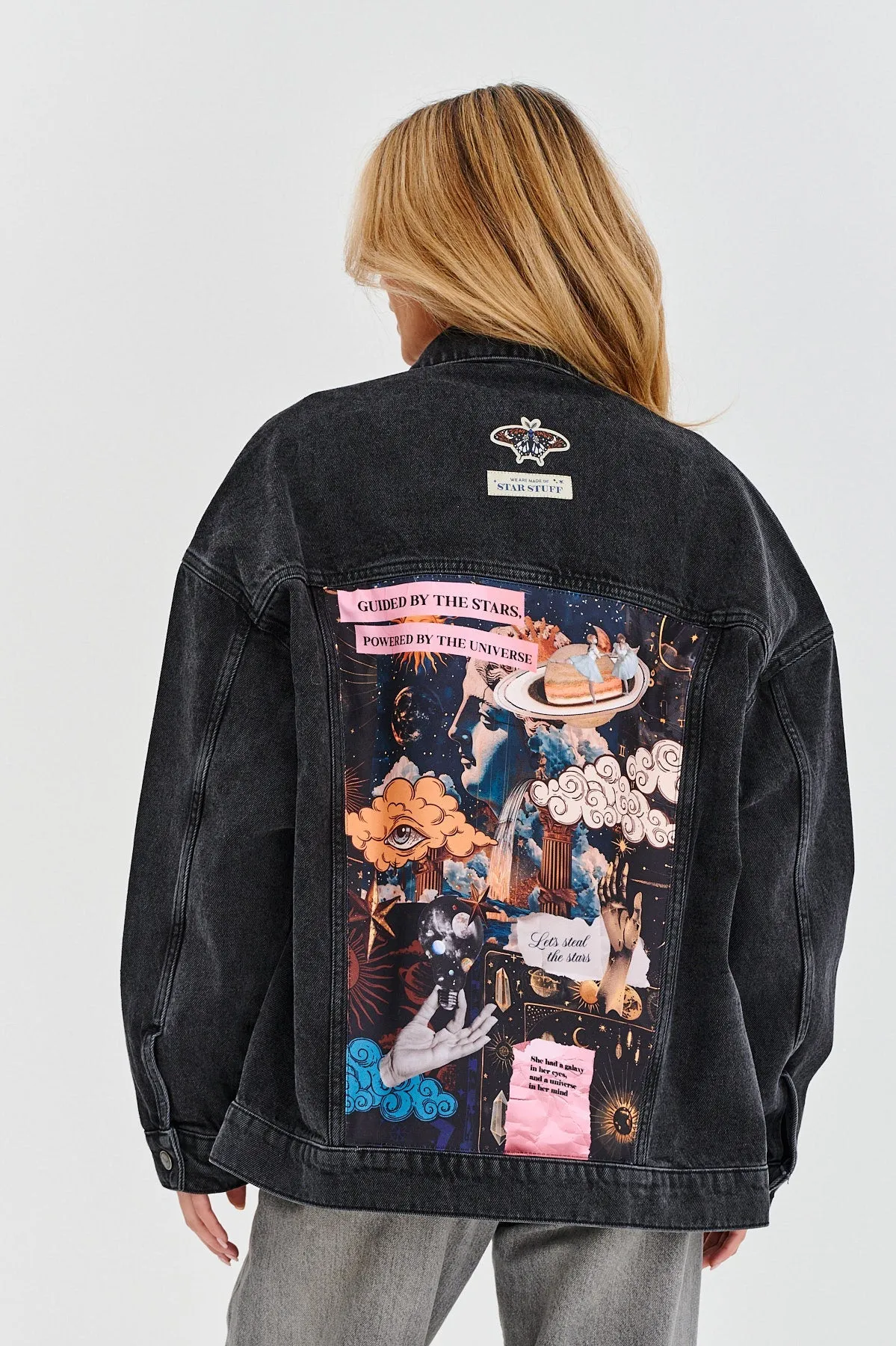 Guided By The Stars denim jacket
