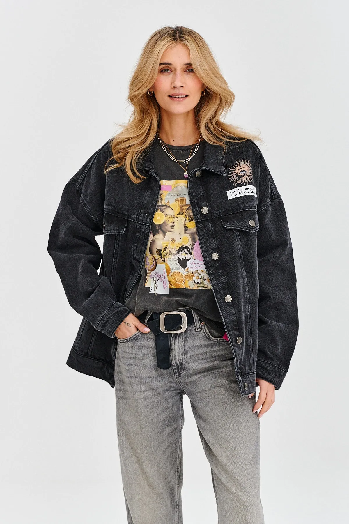 Guided By The Stars denim jacket