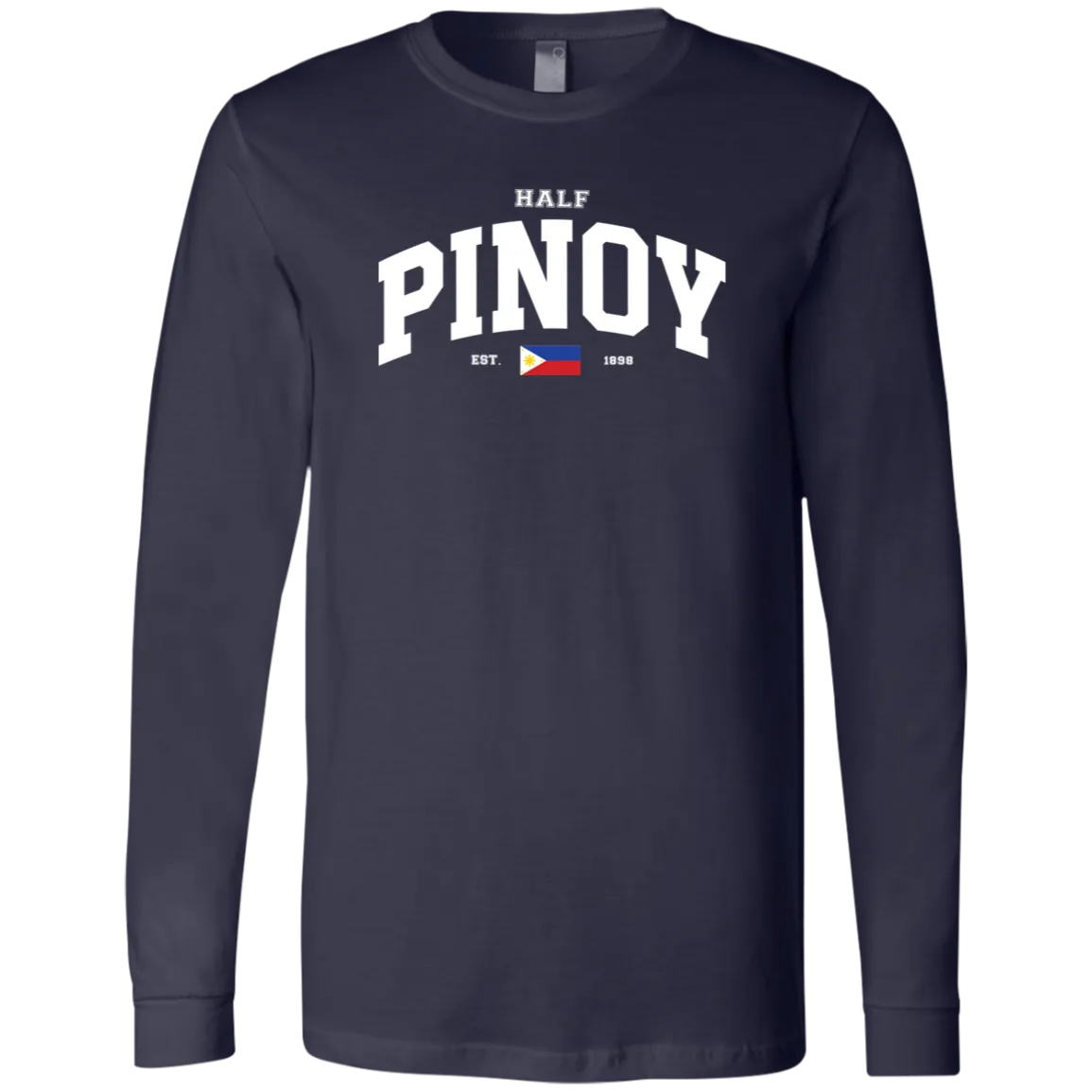 Half Pinoy Unisex Jersey Long Sleeve T-Shirt