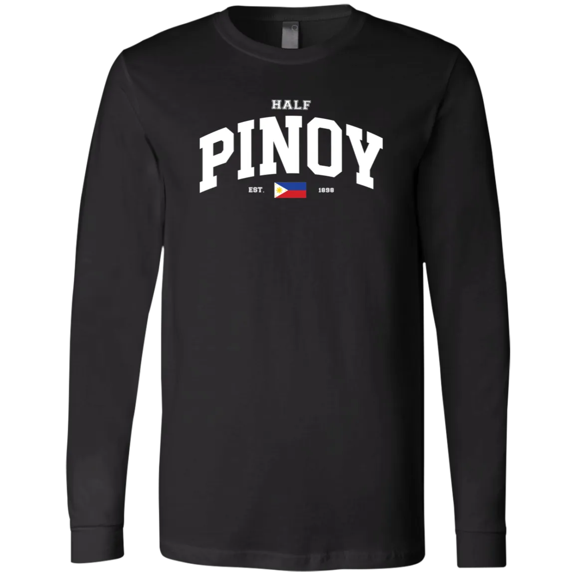 Half Pinoy Unisex Jersey Long Sleeve T-Shirt