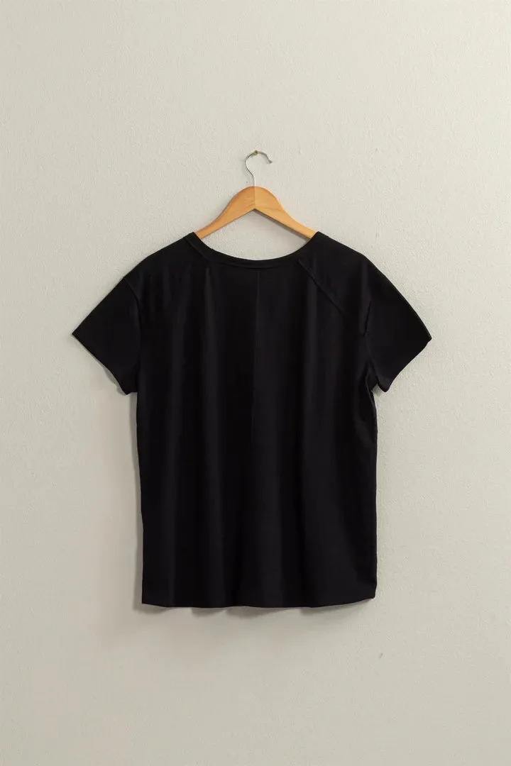 Hazel T-Shirt In Black