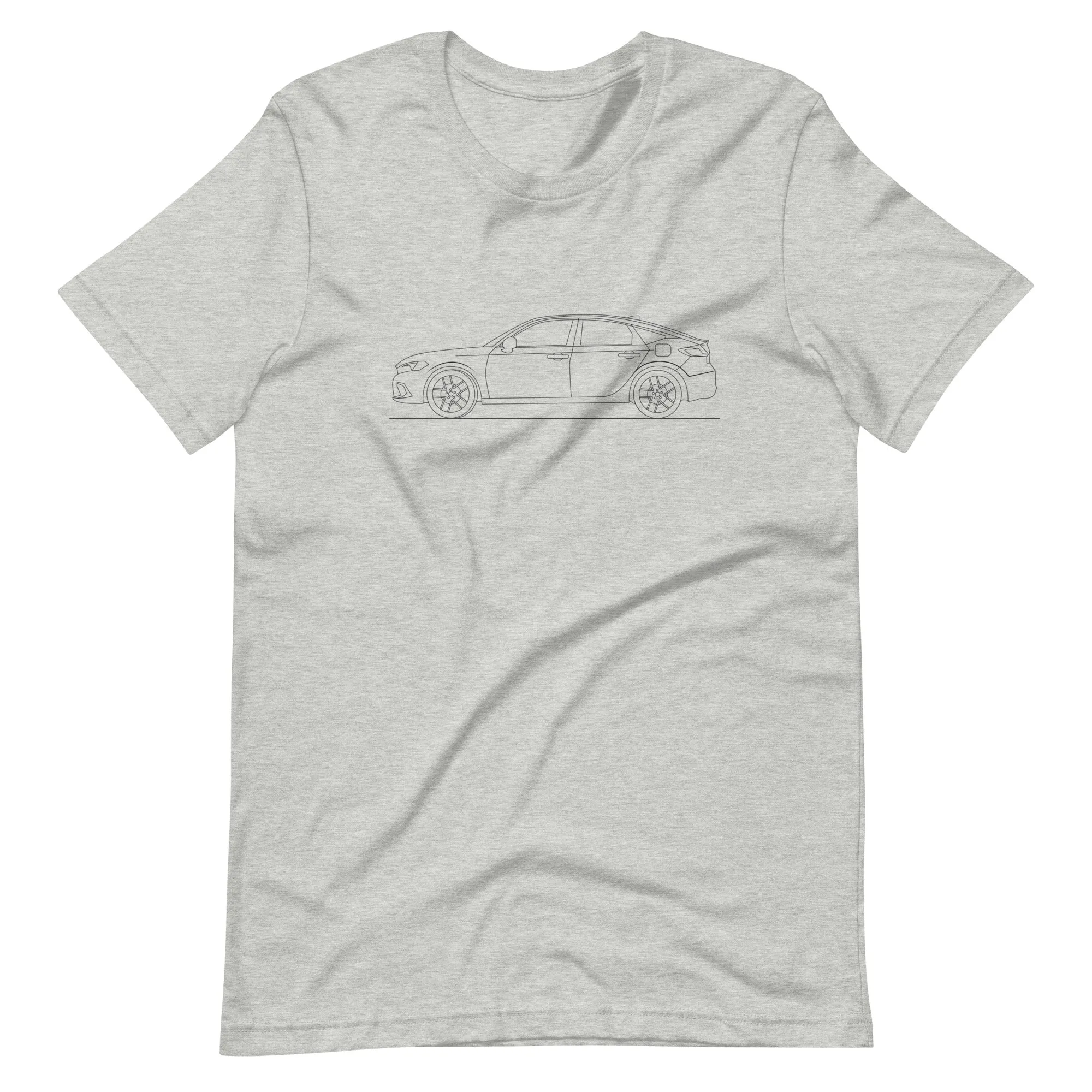 Honda Civic Hatchback Outline T-Shirt
