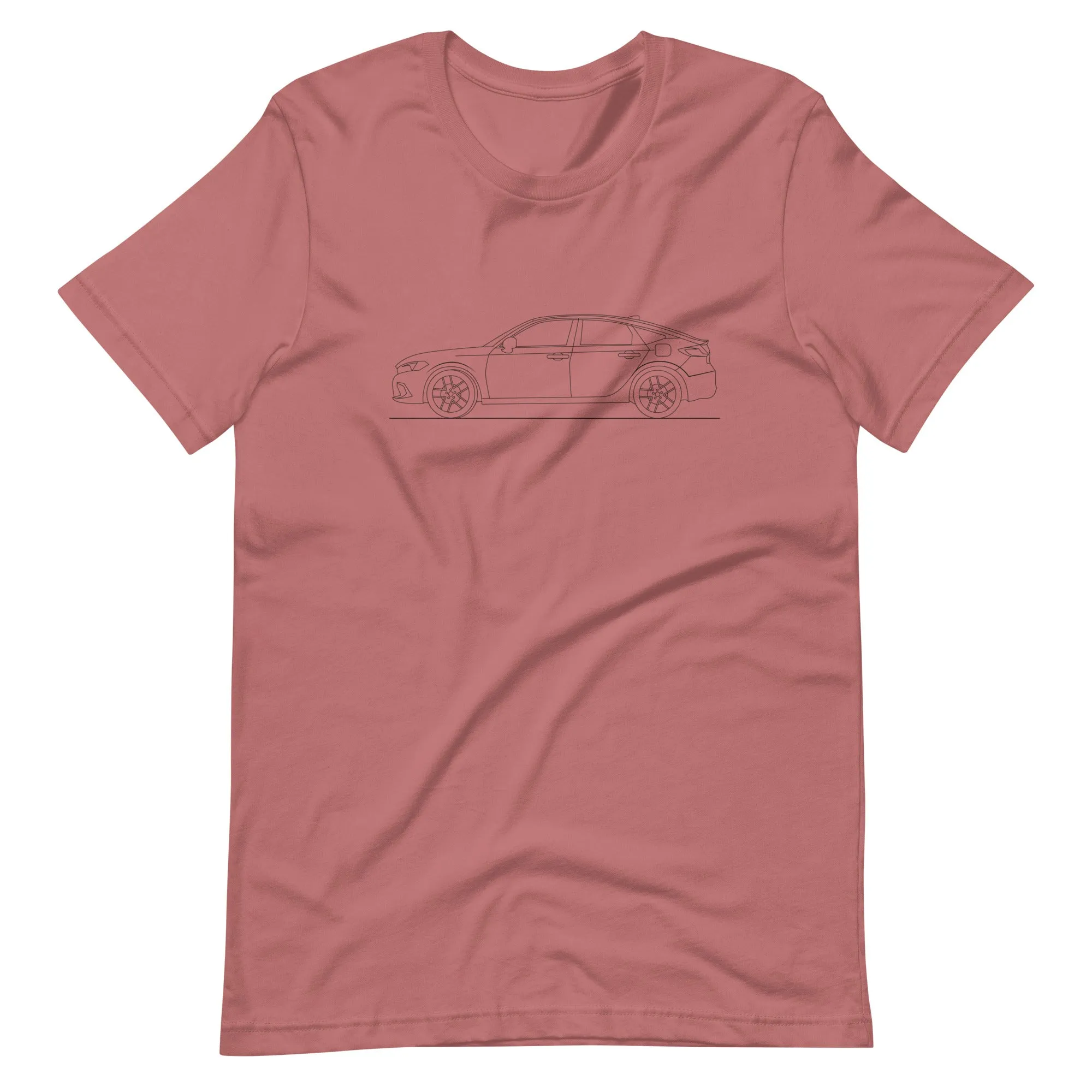 Honda Civic Hatchback Outline T-Shirt