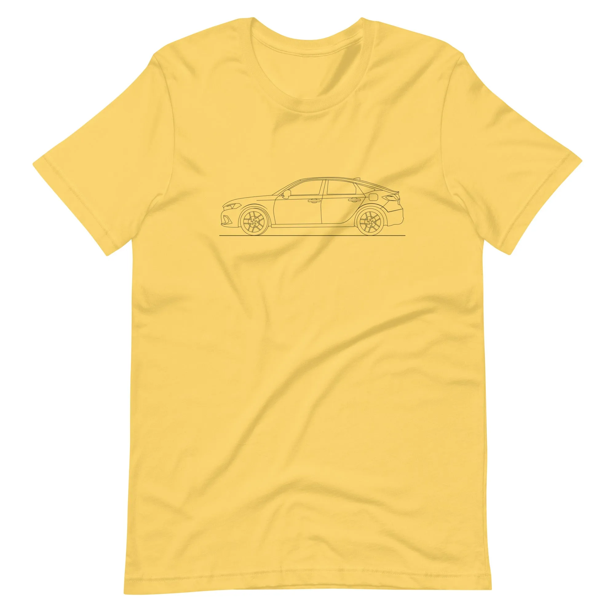 Honda Civic Hatchback Outline T-Shirt