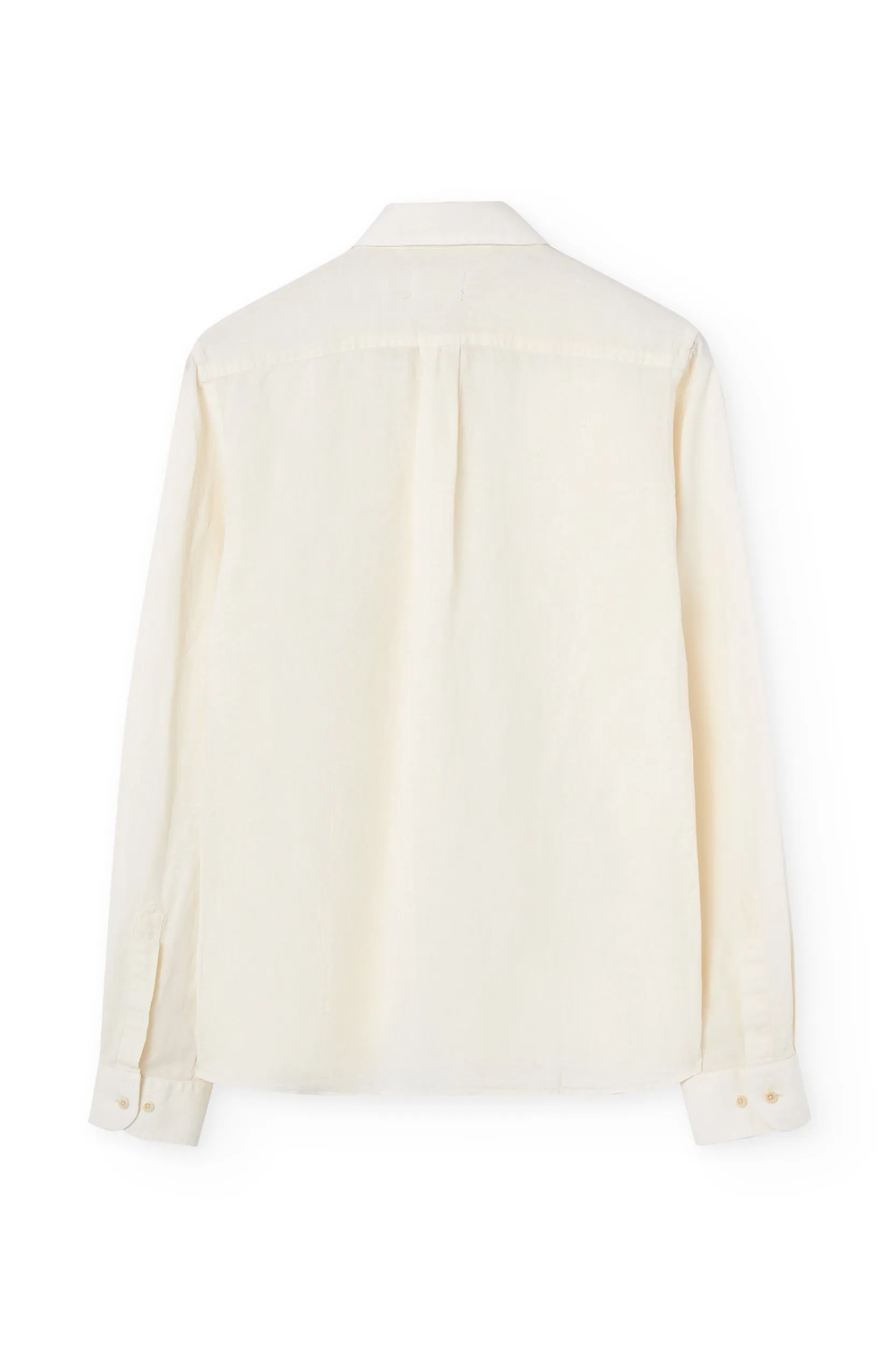 Hugo Unisex Linen Blend Shirt White