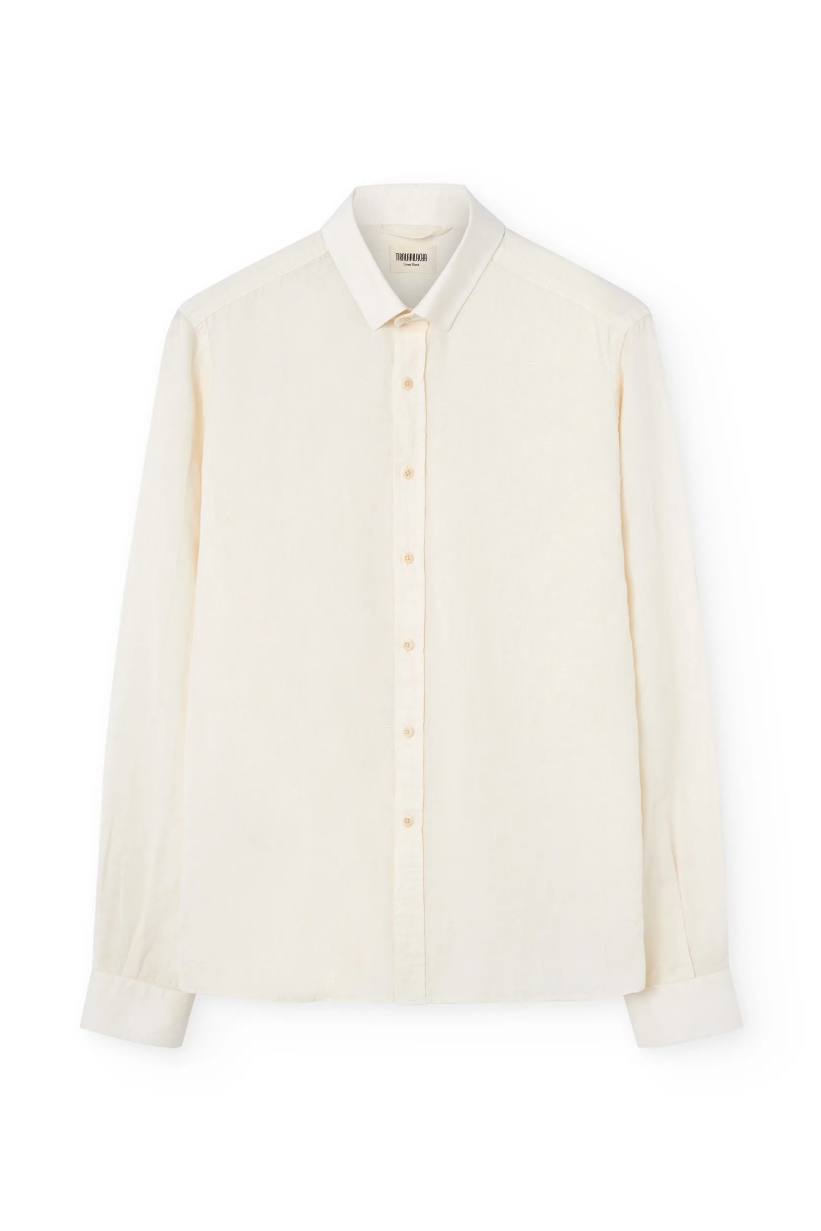 Hugo Unisex Linen Blend Shirt White