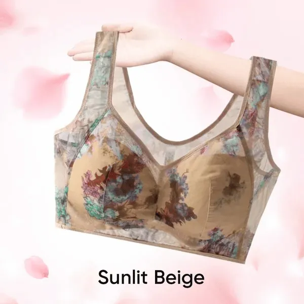 Ice Silk Lace Cooling Comfort Bra
