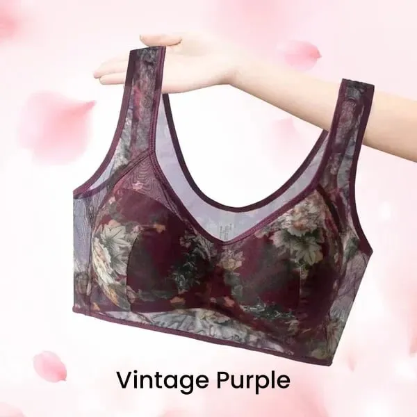 Ice Silk Lace Cooling Comfort Bra