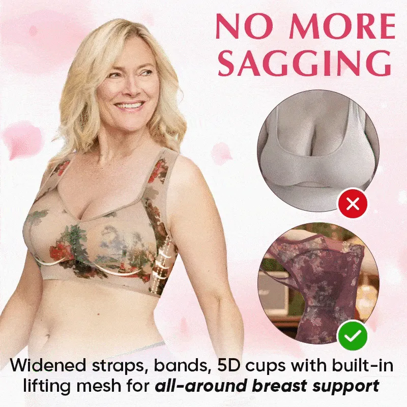 Ice Silk Lace Cooling Comfort Bra