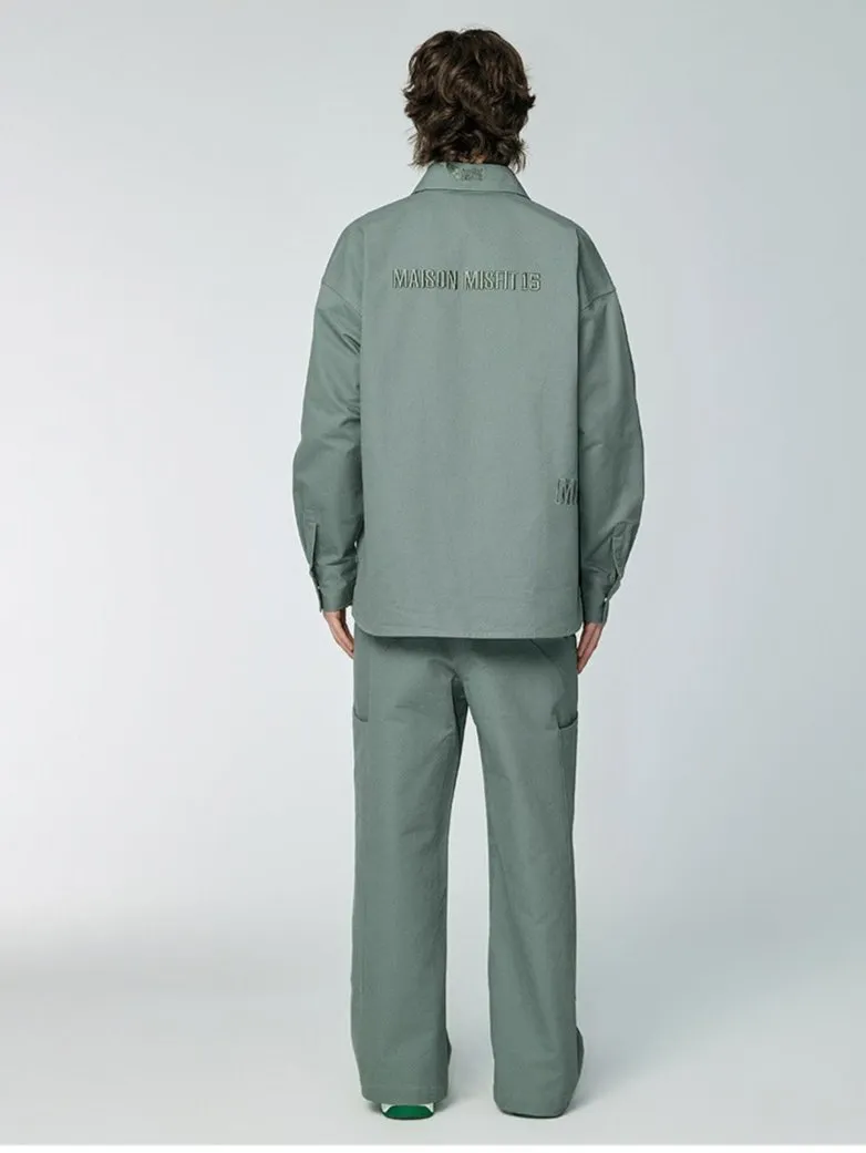 Ideal Pocket - Casual Pants - Green & Black