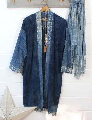 Indigo Mossi Duster Jacket