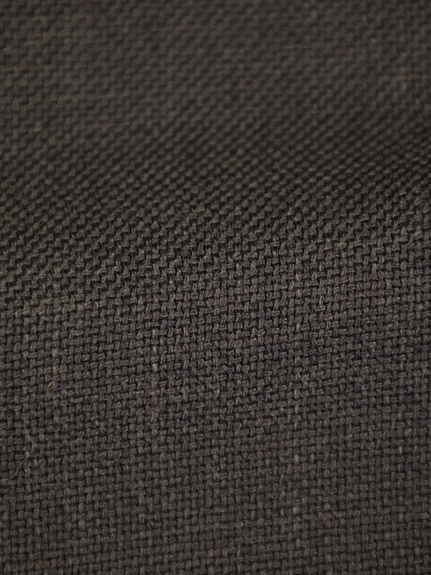 Isaia Dark Brown Wool, Silk & Linen Hopsack Jacket