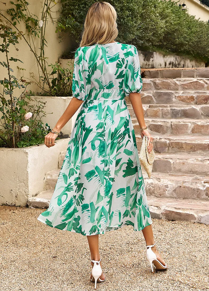 Isla – Elegant Floral Dress
