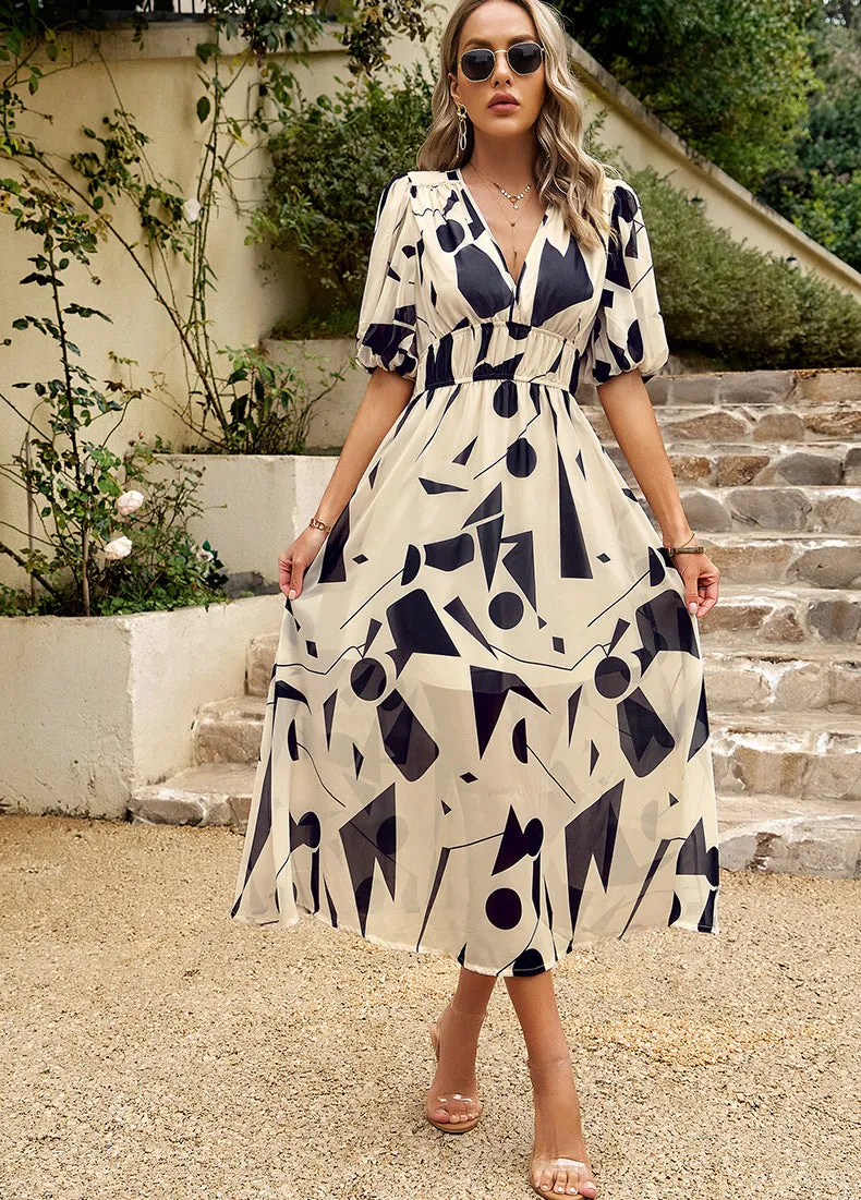 Isla – Elegant Floral Dress