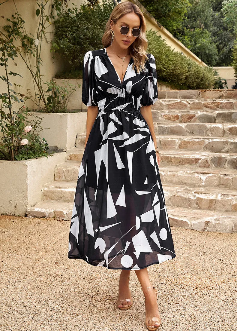 Isla – Elegant Floral Dress