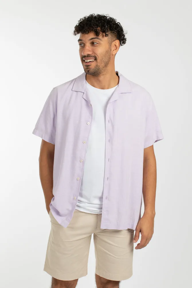 James Harper Camp Collar Shirt - 2 Colours