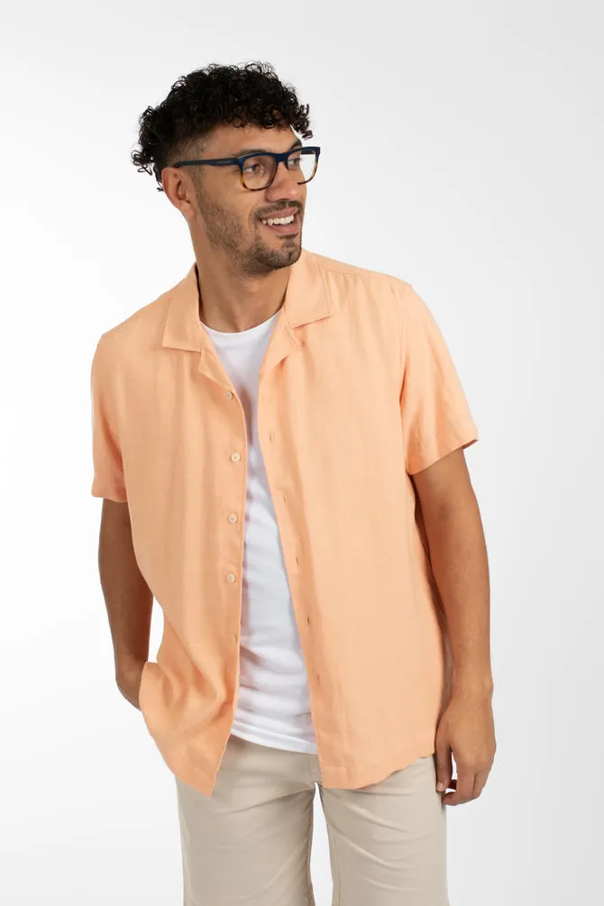 James Harper Camp Collar Shirt - 2 Colours