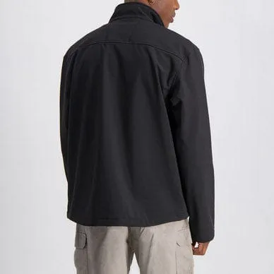 Jeep Funnel Neck Soft Shell Jacket Black