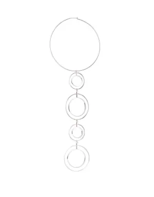 Jenny Bird Boomerang Collar in Silver