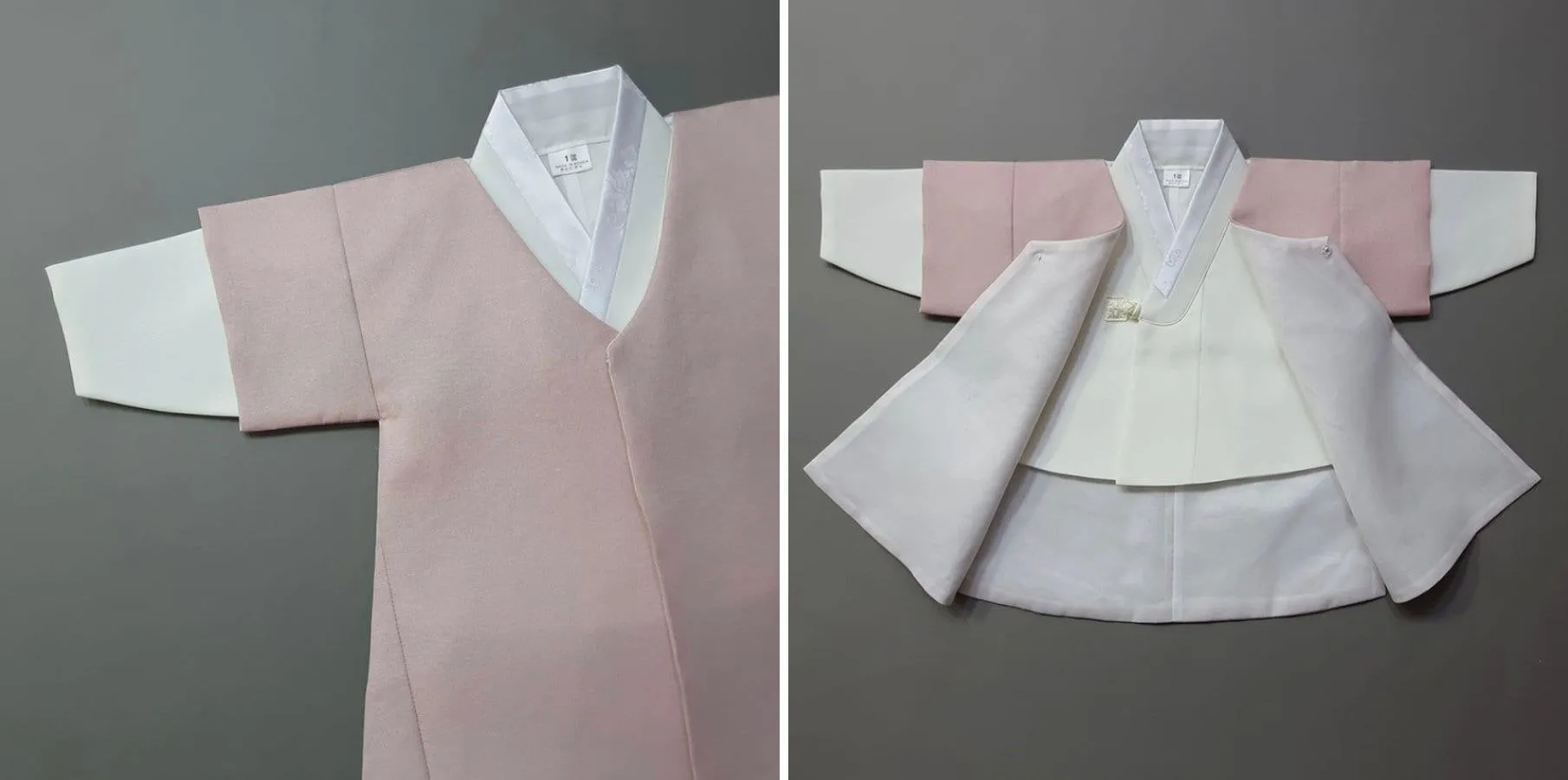 Joon Indie Pink Solid Boy Hanbok (100D-10YR)